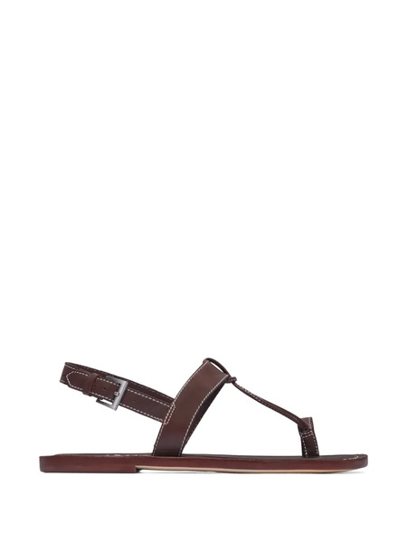  Bernardo Maverick Leather Sandals - Brown 