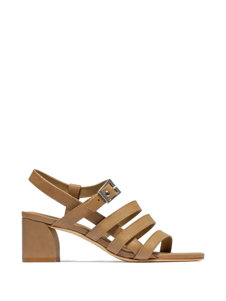  Bernardo Novi Strappy Buckle Sandals - Neutrals 