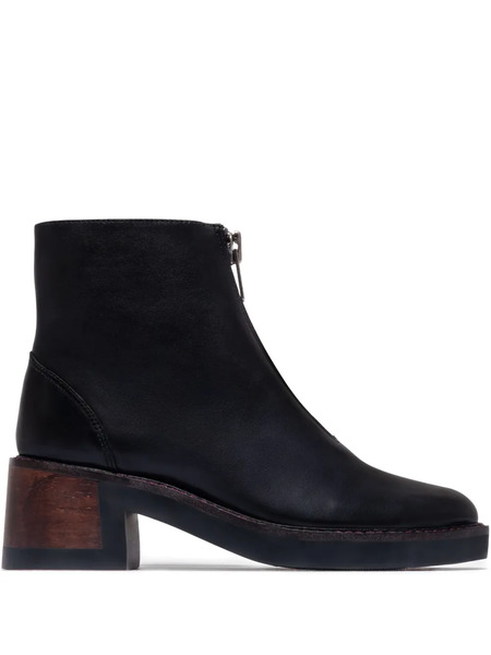  Bernardo Tess Zip-front Boots - Black 