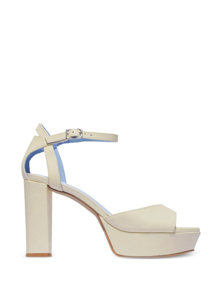  Bernardo Valeria Platform Heeled Sandals - Neutrals 