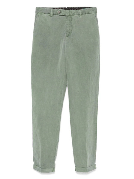 Berwich Belt-loops Trousers - Green 