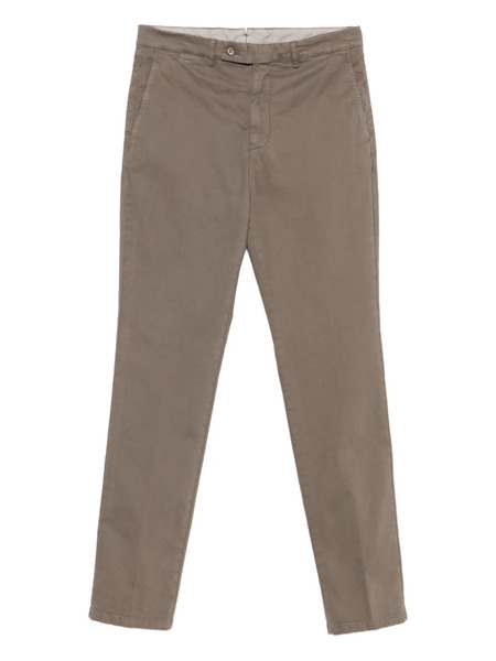  Berwich Flat-front Trousers - Brown 