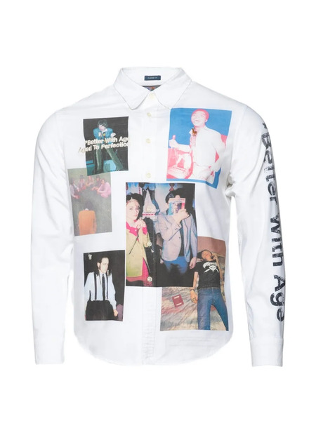 Better With Age Johnny Graphic Shirt - White 