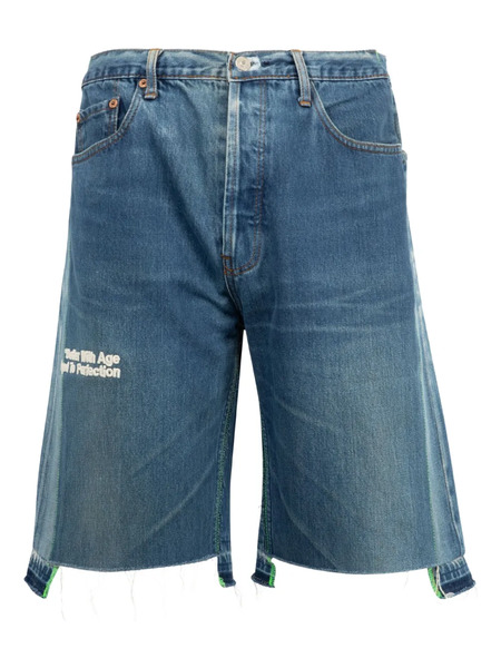  Better With Age Monroe Denim Shorts - Blue 