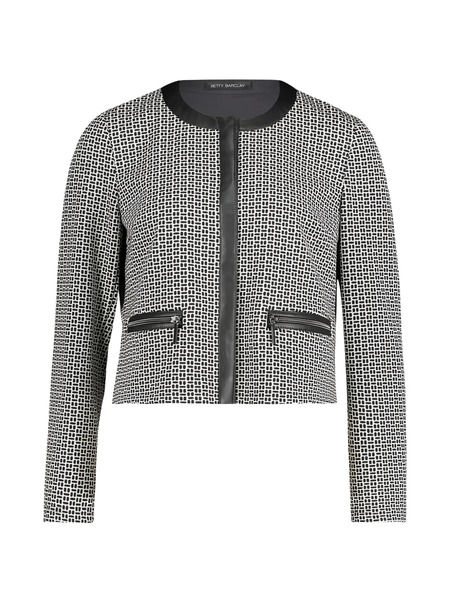  Betty Barclay Geometric-print Jacket - Neutrals 