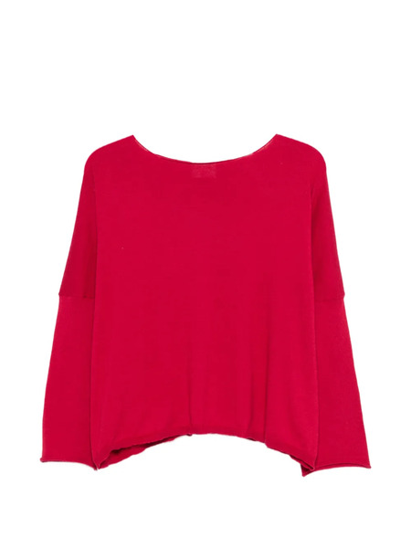  Beyou Boat-neck Top - Red 