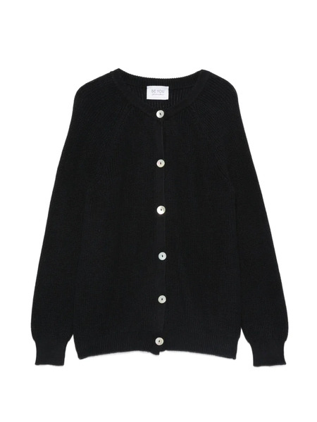  Beyou Buttoned Cardigan - Blue 