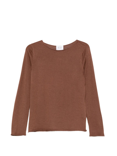  Beyou Long-sleeve Sweater - Brown 