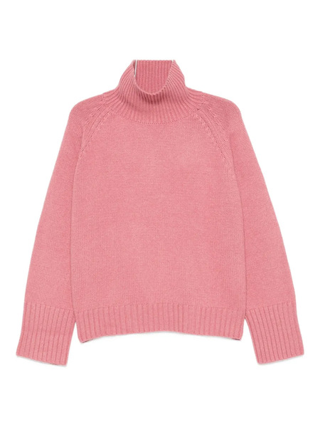  Beyou Raglan-sleeve Sweater - Pink 