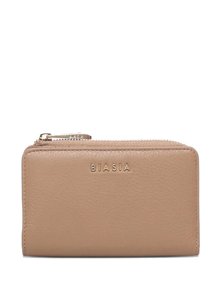  Biasia Logo-lettering Wallet - Neutrals 