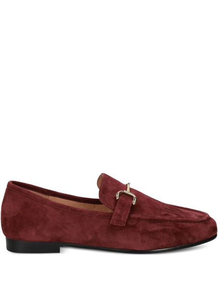  Bibi Lou Buckle-detail Loafers - Red 
