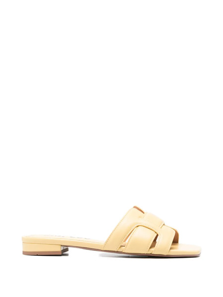  Bibi Lou Cremes Woven Leather Sandals - Neutrals 