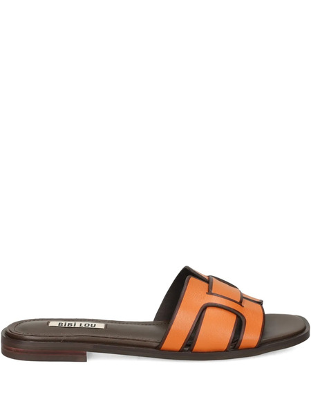  Bibi Lou Leather H-strap Sandals - Orange 