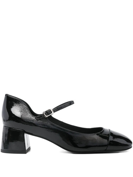  Bibi Lou 50mm Leather Heeled Pumps - Black 