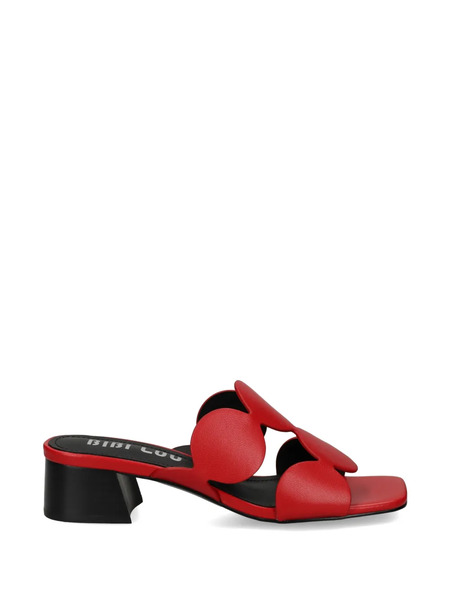  Bibi Lou 40mm Onami Mules - Red 