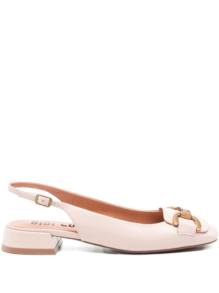  Bibi Lou 25mm Vela Leather Pumps - Pink 