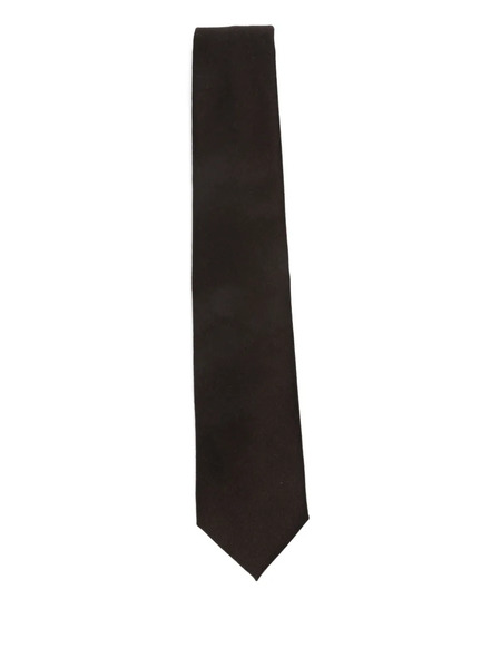  Bigi Milano Wool Tie - Brown 
