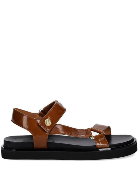 Billi Bi Leather Sandals - Brown 