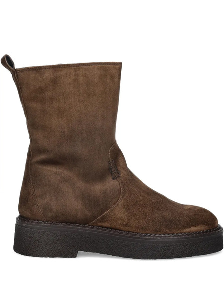  Billi Bi Zip-up Ankle Boots - Brown 