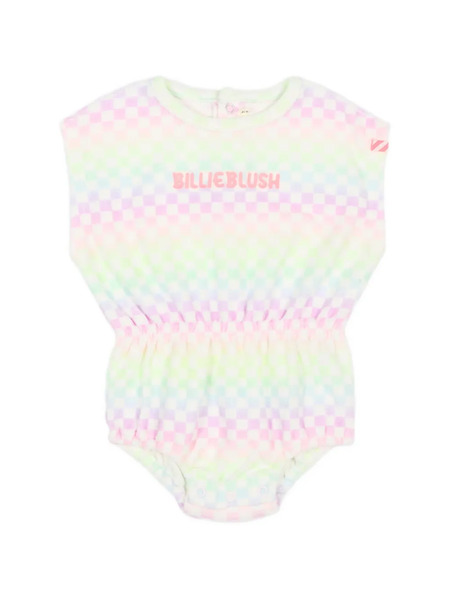  Billieblush Checked Rompers - Yellow 