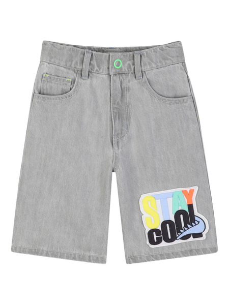  Billieblush Denim Bermuda Shorts - Grey 