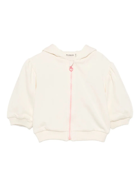  Billieblush Flower-embossed Jacket - Neutrals 