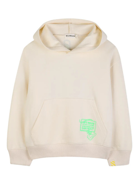  Billieblush Graphic-print Hoodie - Neutrals 