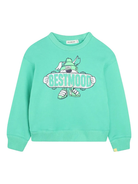  Billieblush Graphic-print Sweatshirt - Green 