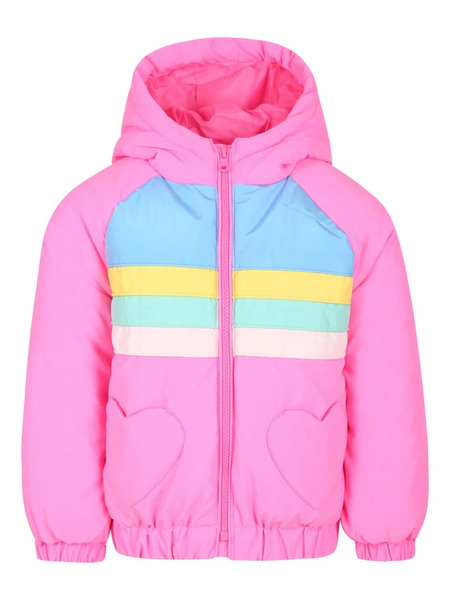  Billieblush Panelled Padded Jacket - Pink 
