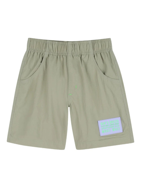  Billieblush Patch-detail Bermuda Shorts - Green 