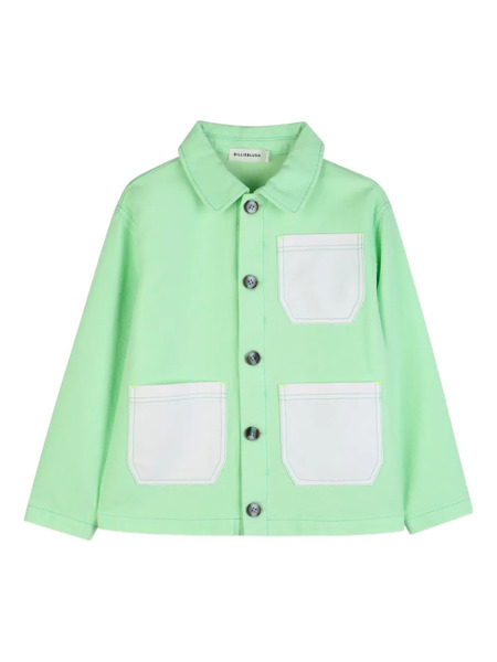  Billieblush Pocket-patch Buttoned Jacket - Green 