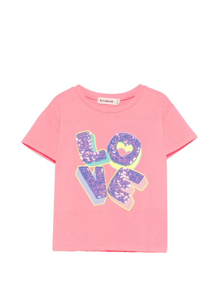  Billieblush Sequin-embellished T-shirt - Pink 