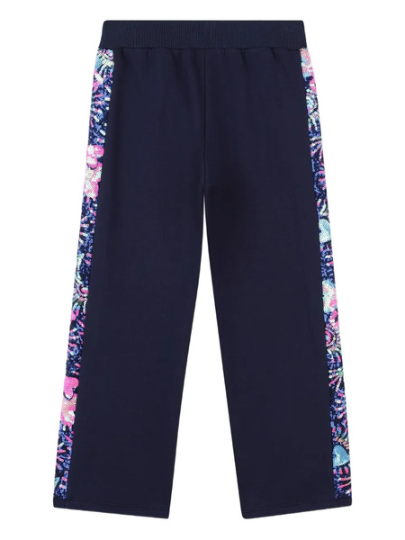  Billieblush Sequin-panel Trousers - Blue 