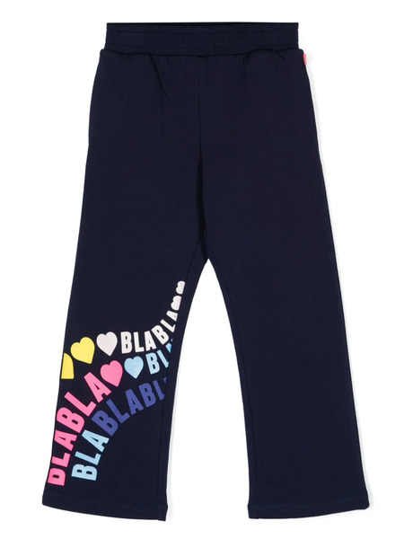  Billieblush Text-print Track Pants - Blue 