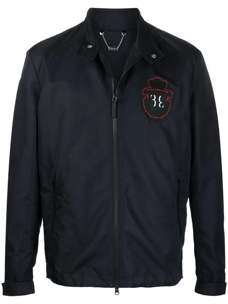  Billionaire Crest Lightweight Jacket - Blue 