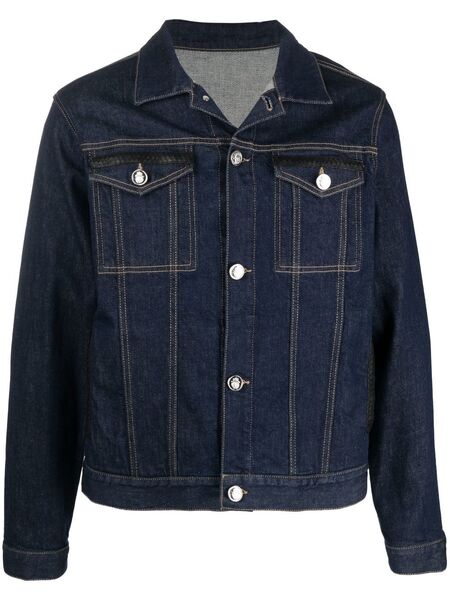  Billionaire Institutional Denim-jacket - Blue 