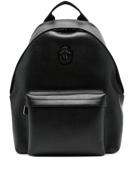  Billionaire Leather Backpack - Black 
