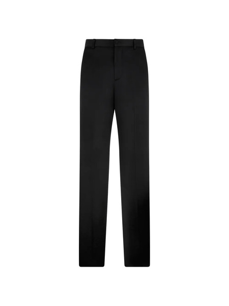  Billionaire Satin Loose Trousers - Black 