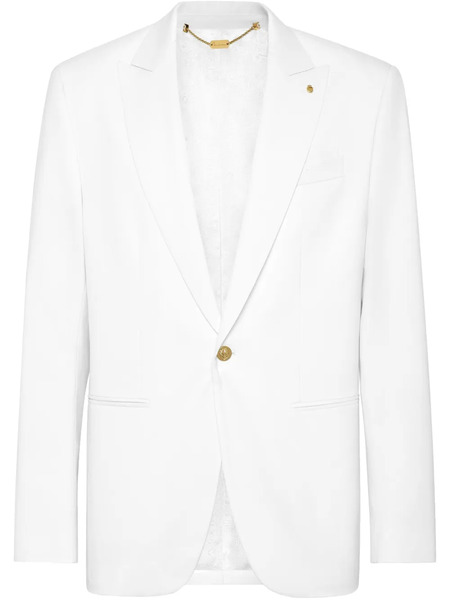  Billionaire Wool Blazer - White 