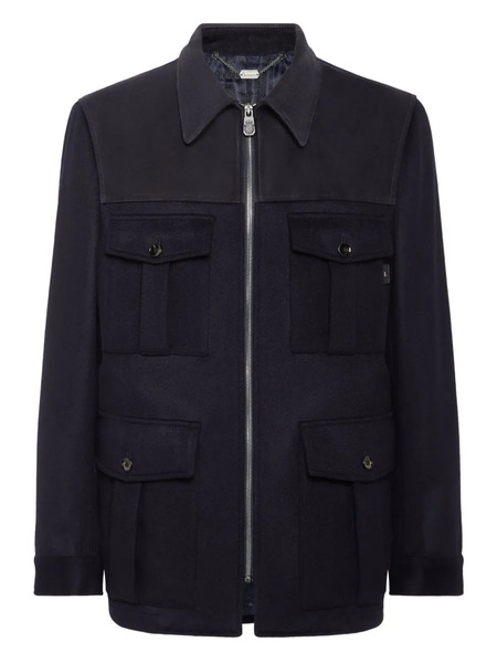  Billionaire Zip-up Jacket - Blue 