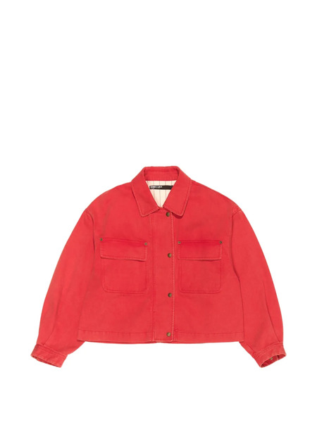  Bimba Y Lola Cropped Jacket - Red 