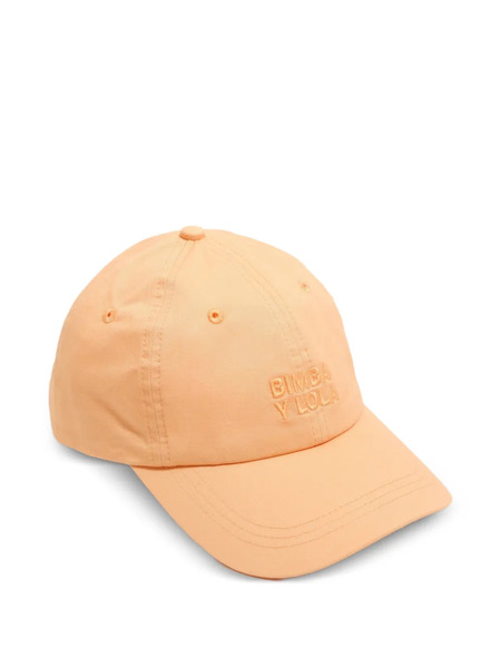  Bimba Y Lola Embossed-logo Cap - Orange 