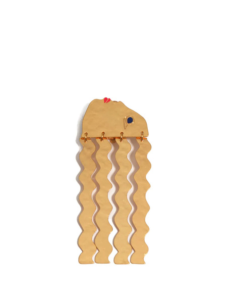  Bimba Y Lola Silhouette Drop Earrings - Gold 