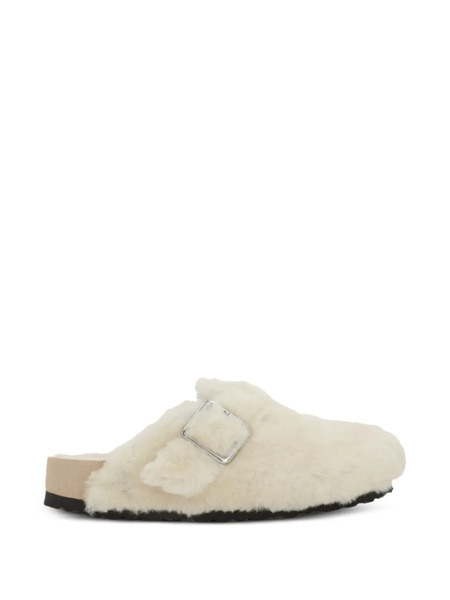  Birkenstock 1774 Boston Shearling Mules - Neutrals 