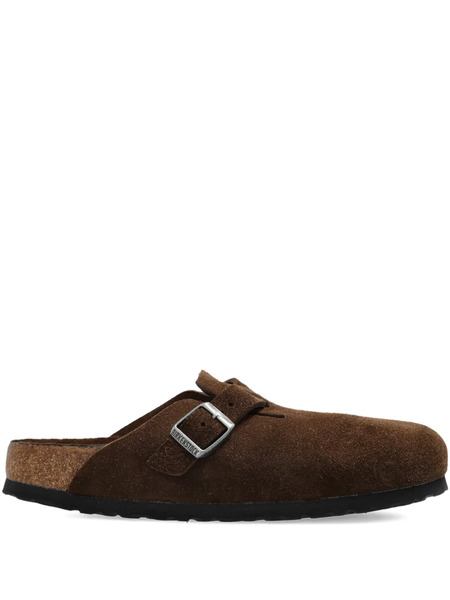  Birkenstock Boston Suede Clogs - Brown 