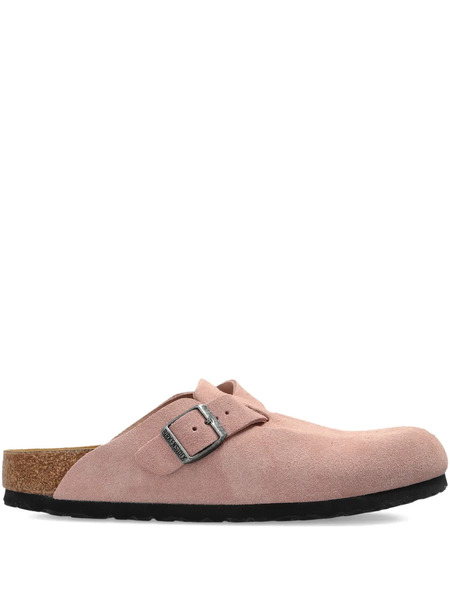  Birkenstock Boston Suede Clogs - Pink 