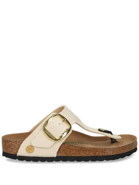  Birkenstock Gizeh Buckled Flip Flops - Neutrals 