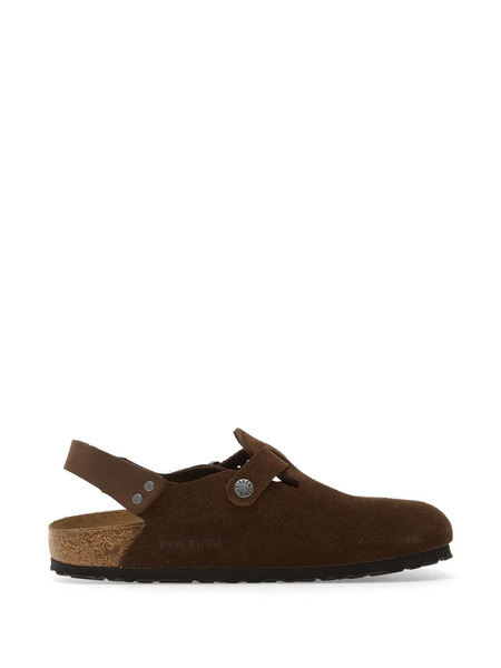  Birkenstock Tokio Slingback Clogs - Brown 