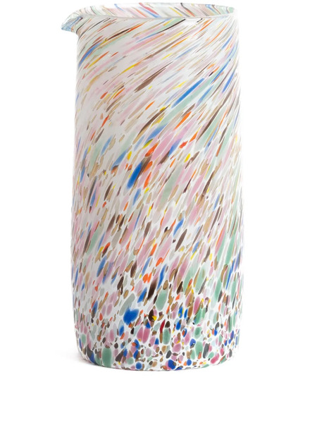  Bitossi Home Abstract-print Pitcher (24cm) - White 