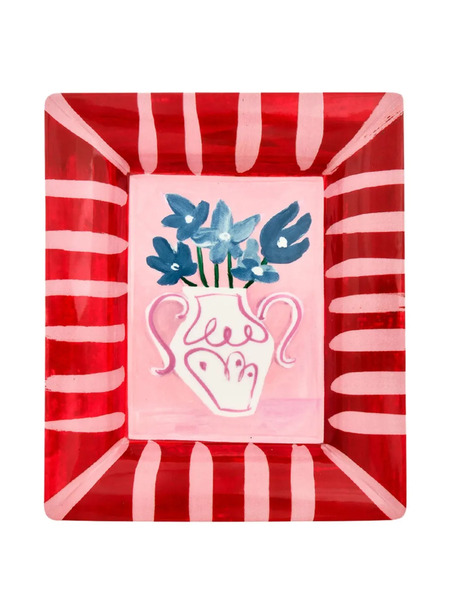  Bitossi Home Con Amore Trinket Tray (20.5cm X 17cm) - Red 